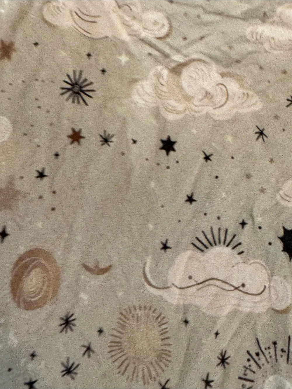 Snuggle Bums Moon Star Pattern Bamboo Pajama Set